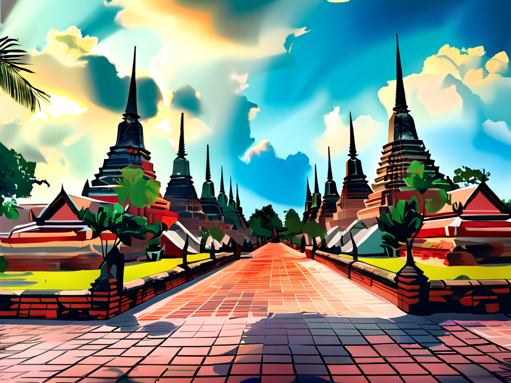 泰国旅游签证样例